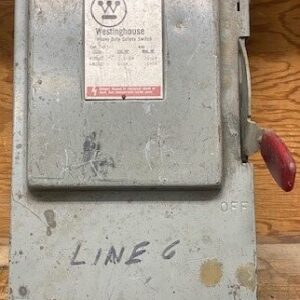 Westinghouse HF361 Enclosed Fusible Safety Switch