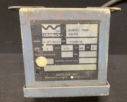 Whitlock 2.0"/B115 Remote Proportioning Valve - Image 2