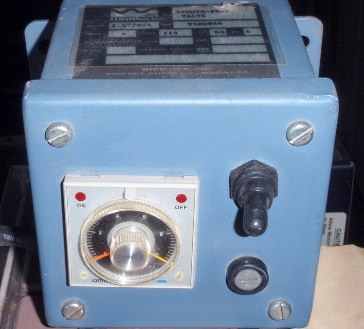 Whitlock B24 Proportioning Valve Omron H3BF8 Control Timer