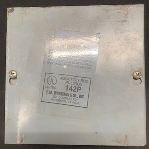 Wiegmann 142P Junction Box Pullbox