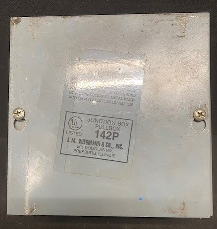 Wiegmann 142P Junction Box Pullbox
