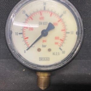 Wika Unknown Model 0-860 PSI Pressure Gauge