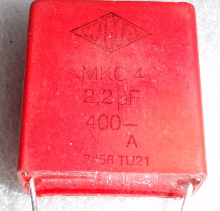 Wima MKC 4 Metallized Polycarbonate Film Capacitor