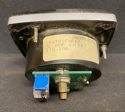 Yokogawa 254300FAFA8 DC AMP 0-Left RTG-1MA 0-125 RPM Panel Gauge - Image 2
