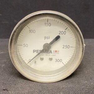 Zeks Air Drier Corp Unknown Model 0-300 PSI Primea Pressure Gauge