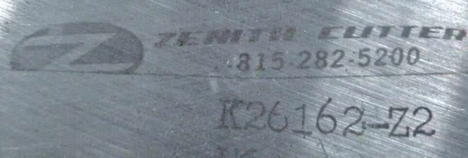 Zenith Cutter K26162-Z2 Stationary Knives - Image 3