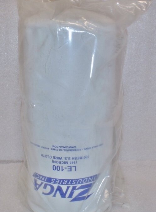 Zinga LE-100 Hydrualic Filter